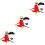 3Sets Stuffed Plush Pirate Parrot Model for Cosplay Party Decor 6