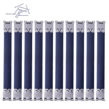 50Pcs Durable Blue Metal Flex Frames for Handbag Sewing and DIY Crafts