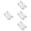 8Pcs Silver Iron Coin Holder for Game Machine Coin Storage Tray 8