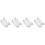 8Pcs Silver Iron Coin Holder for Game Machine Coin Storage Tray 6