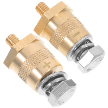 4Pcs Durable Metal Car Battery Terminal Adapters Easy Connect for Cars