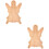 2St Tray Spookvorm Voor Cake En Fruitservering 8