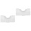 2Pcs Acrylic Mini Ball Locator White Practical Indoor Billiard Marker 6