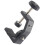 3Pcs Adjustable Table Mount Clip Black Durable Aluminum Alloy 3