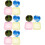 16Pcs Blue Silicone Ashtrays Reusable Portable 9