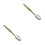 2Pcs Jumbo Green Toothbrush Prop ABS Material Funny Costume Accessory 7