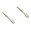 2Pcs Jumbo Green Toothbrush Prop ABS Material Funny Costume Accessory 8
