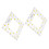 4Pcs PVC Patchwork Rulers Square Tailor Measuring Tools for Fabric DIY 3