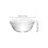 4Pcs Clear Glass Food Bowls Stackable Prep Bowls for Kitchen Use 10