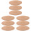 9Pcs Durable Cork Vinyl Record Protective Mat Brown Turntable Pad 4