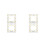 4Pcs PVC Patchwork Rulers Square Tailor Measuring Tools for Fabric DIY 5