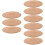 9Pcs Durable Cork Vinyl Record Protective Mat Brown Turntable Pad 8