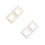4Pcs PVC Patchwork Rulers Square Tailor Measuring Tools for Fabric DIY 4