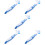 5Pcs Household Turtle Shell Cleaning Brush Durable White Plastic Tool 9