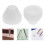 40Pcs White Pen Bushings Pe Material Non-Stick Insulating Accessories 1