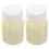 3Pcs Easy Shape Light Yellow Flocking Powder for DIY Craft Projects 1