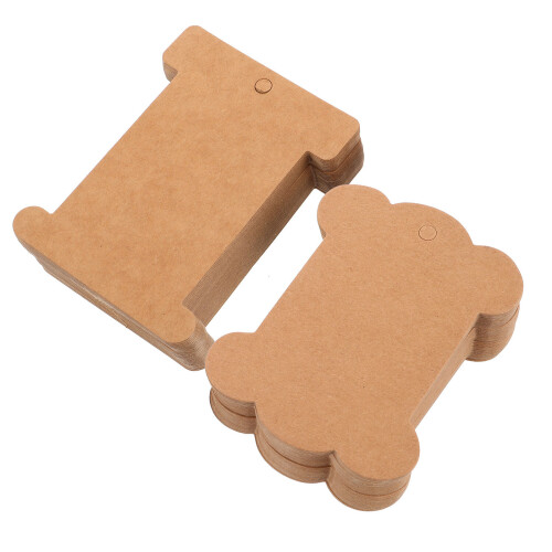 160Pcs Durable Kraft Paper Thread Winding Boards for Sewing Crafts