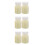 3Pcs Easy Shape Light Yellow Flocking Powder for DIY Craft Projects 5