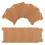 160Pcs Durable Kraft Paper Thread Winding Boards for Sewing Crafts 3