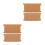160Pcs Durable Kraft Paper Thread Winding Boards for Sewing Crafts 7
