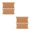 160Pcs Durable Kraft Paper Thread Winding Boards for Sewing Crafts 5