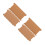 160Pcs Durable Kraft Paper Thread Winding Boards for Sewing Crafts 8