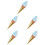 5Pcs Blue Simulation Ice Cream Cone Props for Dessert Shop Display 8