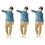 3Pcs Small Resin Male Figurines Multicolor Sand Table Props 6