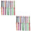 32Pcs Slap Wrist Bracelets Snake Pattern Assorted Favors 6