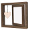 5Pcs Simple Light Brown Wood Picture Frames for Bedroom Decor 3