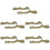 10Pcs Nylon Olive Green Backpack Chest Straps Quick Release Heavy Duty 6