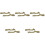10Pcs Nylon Olive Green Backpack Chest Straps Quick Release Heavy Duty 3