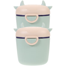 6Pcs Compact Baby Formula Container Leak-Proof Travel Milk Powder Box