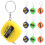 20Pcs Small Retractable Tape Measure Portable Keychain Assorted Colors 2