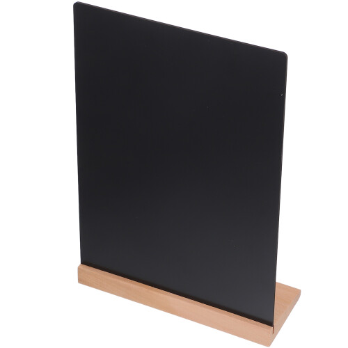 2Sets Multi-Use Black Desktop Chalkboard Sign for Weddings and Events 2