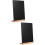 2Sets Multi-Use Black Desktop Chalkboard Sign for Weddings and Events 9