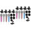 8Sets Mini Microphone for Singing with Foam Covers and ABS Mic Stands 5