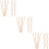 300Pcs Strong Durable Beige Replacement Tubes for Bee House Beekeeping 10