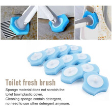 Disposable Toilet Cleaning System Disposable Toilet Flushable Refill Fresh Brush Flushable Refills - 60 Refills