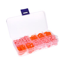 1350Pcs Lightweight Plastic Stitch Markers Rings for Knitting and DIY