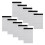 10 Pcs Handwriting  Notebook  Pocket Notebook Refill A7 Memo Book Refill with 30 Sheets Lined Office Supplies 1