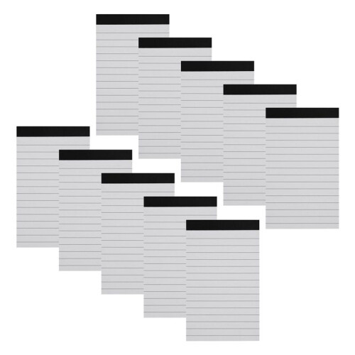 10 Pcs Handwriting  Notebook  Pocket Notebook Refill A7 Memo Book Refill with 30 Sheets Lined Office Supplies