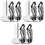 300Sets Silver Clip on Earring Backs Lightweight DIY Jewelry Making 5