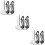 300Sets Silver Clip on Earring Backs Lightweight DIY Jewelry Making 11