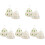 10Pcs Thickened Felt Sauna Caps Breathable Head Protectors 2