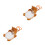 2Pcs Safety Mirror Plush Bear Rearview Child Back Mirror 4