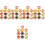90Pcs Assorted Color Resin Mini Fake Cake Decorative Desktop Models 6
