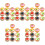 90Pcs Assorted Color Resin Mini Fake Cake Decorative Desktop Models 5