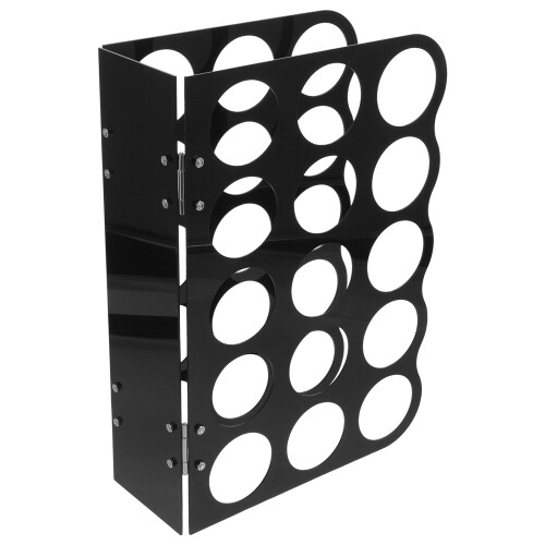 4Pcs Durable Black Acrylic Roll Holder for Craft Room Desktop Storage 2