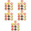 90Pcs Assorted Color Resin Mini Fake Cake Decorative Desktop Models 9